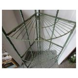 Corner Shelf, Metal Folding