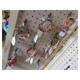 Leather Bracelets, Key Chain Fobs