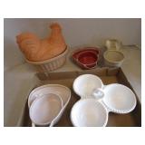 Roaster, Soup Bowls, Nut Dish