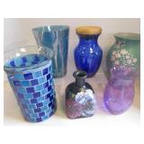 Vases, Cobalt, Amethyst