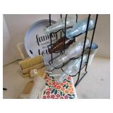 Dishcloths, Bamboo, Bottles, Stand