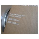 Stainless Chiller, Tumbler, Food Tins