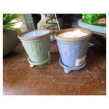 Vases, Candles, Mirror, Birds