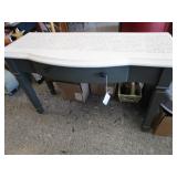 Sofa Table, Bow Front
