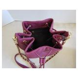 Italian Leather Cinch Bag