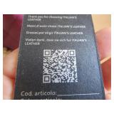 Italian Leather Cinch Bag