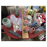 Candle Stand, Soapstone Hearts