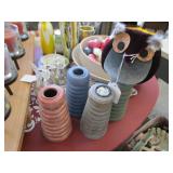 Candle Stand, Soapstone Hearts