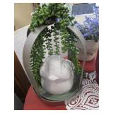 Prints, Birdhouse, Planter