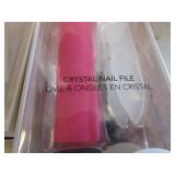 Shelf, Sponges, Files, Brushes, Hand Creams