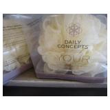 Shelf, Sponges, Files, Brushes, Hand Creams