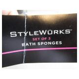 Shelf, Sponges, Files, Brushes, Hand Creams