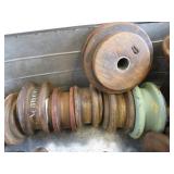 Wooden Spools, Tub