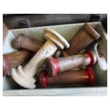 Wooden Spools, Tub