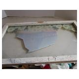 Vintage Window - Barn & Sunflowers