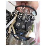 Leather Bracelets, Cards, Napkins, Signs