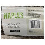 Gertmenian Naples Area Rug 5ft 3in x 7ft Stripe Pattern