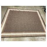 Gertmenian Ravenna Collection Rug 7 ft 10 in x 10 ft Tyler Chestnut Sand Black