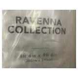 Ravenna Collection Gaston Gray Area Rug 6ft 6in x 9ft 6in