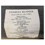 Everest Runner Rug 76 cm x 244 cm Floral Pattern