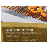 Mr. Bar-B-Q Signature Searing Topper Grill Pan with Non-Stick Surface 14x11 in