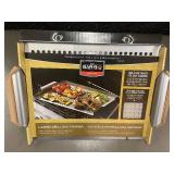 Bar-B-Q Large Grilling Topper Non-Stick Coated Tray