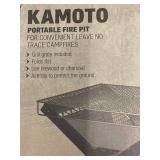 Primus Kamoto Portable Fire Pit with Grill Grate and Pack Strap
