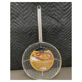 Mr. Bar-B-Q Signature Mesh Grilling Skillet with Long Handle