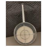 Mr. Bar-B-Q Signature Mesh Grilling Skillet with Long Handle
