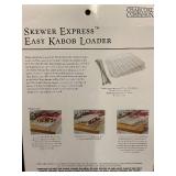 Skewer Express Easy Kabob Loader Set by Charcoal Companion