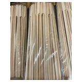 Lot of 5 Packs Mr. Bar-B-Q Bamboo Paddle Skewers 12 inch 50 Count Each