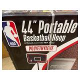 44 Inch Portable NBA Basketball Hoop with Adjustable Height