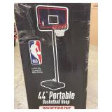 44 Inch Portable NBA Basketball Hoop with Adjustable Height