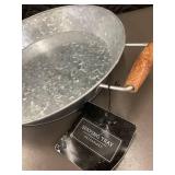 Galvanized Paper Towel Holder and Serving Tray Set