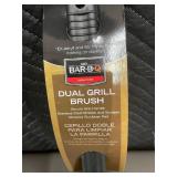 Mr. Bar-B-Q BBQ Tool Trio: Kickstand Tongs, Dual Grill Brush, Deluxe Turner Tongs