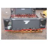 Grey Wolf Brand Universal Mount Bobcat Skid Loader Skid Steer 72" Landscape Planer Attachment