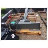 Grey Wolf Brand Universal Mount Bobcat Skid Loader Skid Steer Log Splitter Attachment