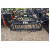 Brand New Universal Mount Bobcat Skid Loader Skid Steer 68" Root Grapple Bucket