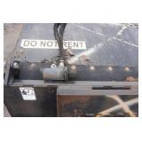 Erskine Brand Universal Mount Bobcat Skid Loader Skid Steer Sweeper Attachment