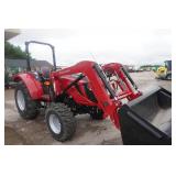 2024 Mahindra Model PST 2660 Compact MFD Utility Tractor With Loader