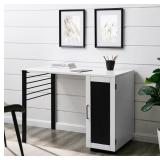 NEW - Walker Edison Jared Storage Desk - MSRP - $223 NEW - Walker Edison Jared Storage Desk - MSRP - $223