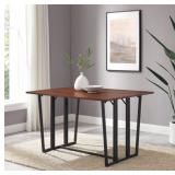 NEW - Walker Edison 47" Modern Drop-Leaf Dining Table - MSRP - $495 NEW - Walker Edison 47" Modern Drop-Leaf Dining Table - MSRP - $495