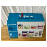Snapware 38 Piece Plastic Set Snapware 38 Piece Plastic Set