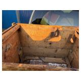 WOODED CRATE FROM DETRIOT MI WOODED CRATE FROM DETRIOT MI