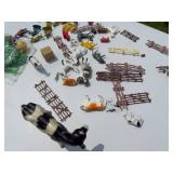 LARGE LOT OF ARMY MEN AND PLASTIC FARM ANIMALS (MORE THEN FIRST PICTURE) LARGE LOT OF ARMY MEN AND PLASTIC FARM ANIMALS (MORE THEN FIRST PICTURE)