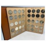 Complete Set of Kennedy Half Dollars in Dasco Album