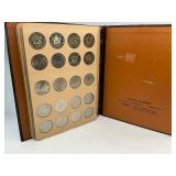 Complete Set of Kennedy Half Dollars in Dasco Album