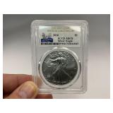 2016 PCGS MS70 Silver American Eagle