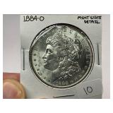 1884-O Morgan Silver Dollar