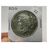 1923-S Peace Silver Dollar